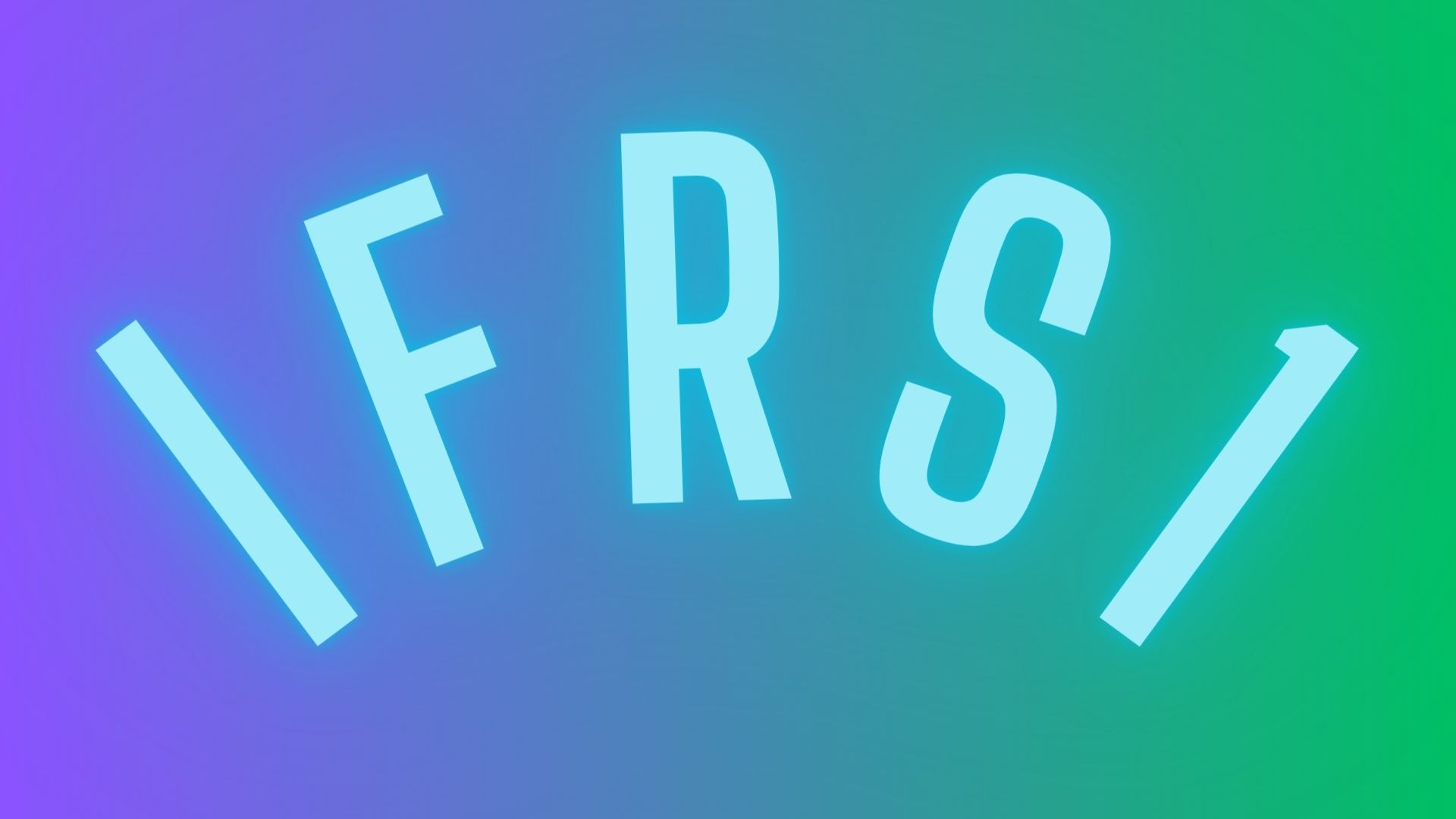 IFRS 1